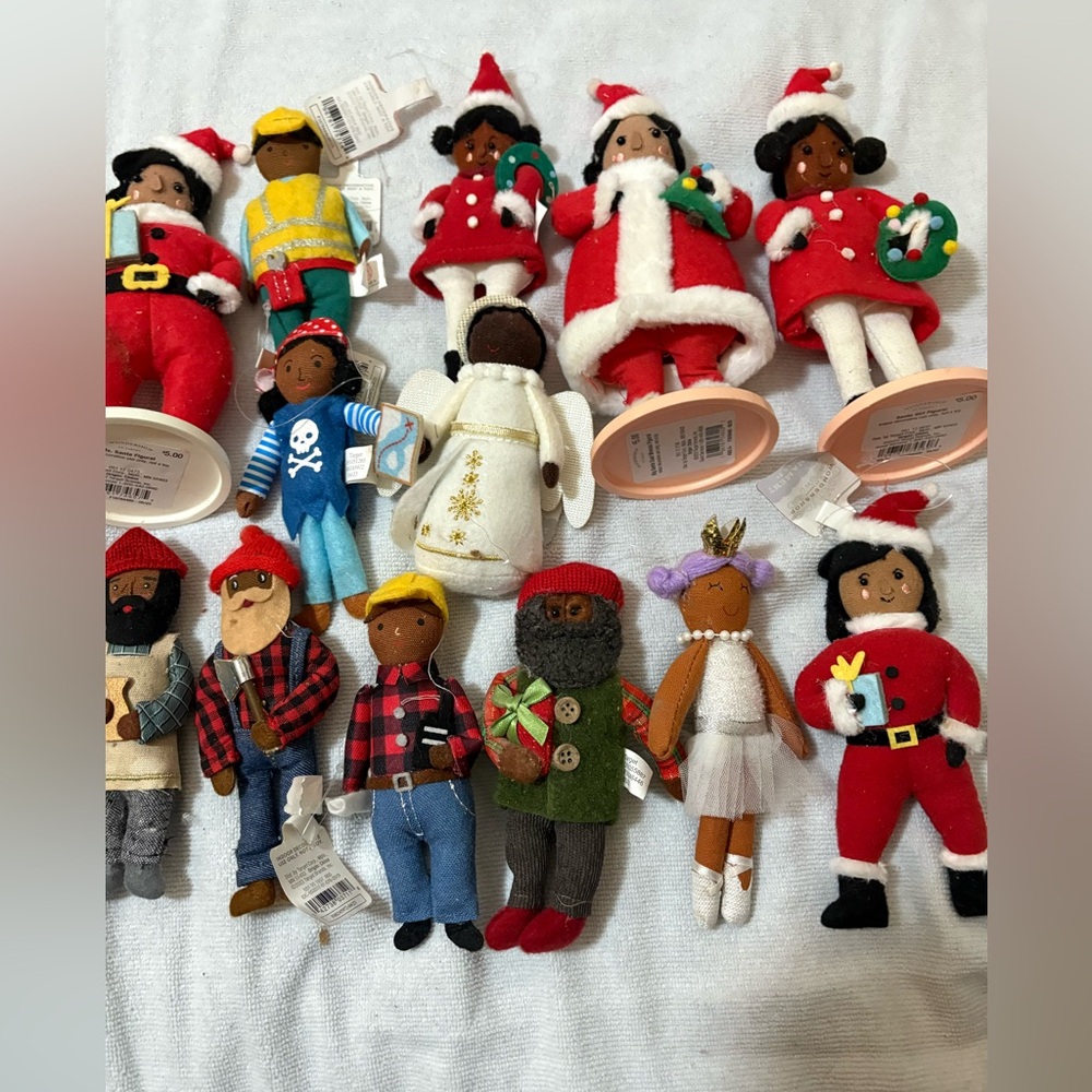 Adorable Felt Christmas Ornament Set